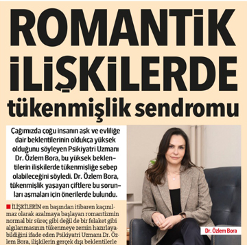 Romantik ilişkilerde tükenmişlik sendromu